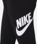 Nike Sportswear Essential legging met halfhoge taille voor meisjes Zwart - Thumbnail 2