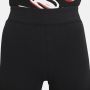 Nike Sportswear Essential Legging met hoge taille en logo voor dames Zwart - Thumbnail 4