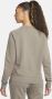 Nike Sportswear Essential Sweatshirt van fleece voor dames Grijs - Thumbnail 2