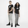 Nike sportswear essentials icon future shirt zwart wit dames - Thumbnail 11