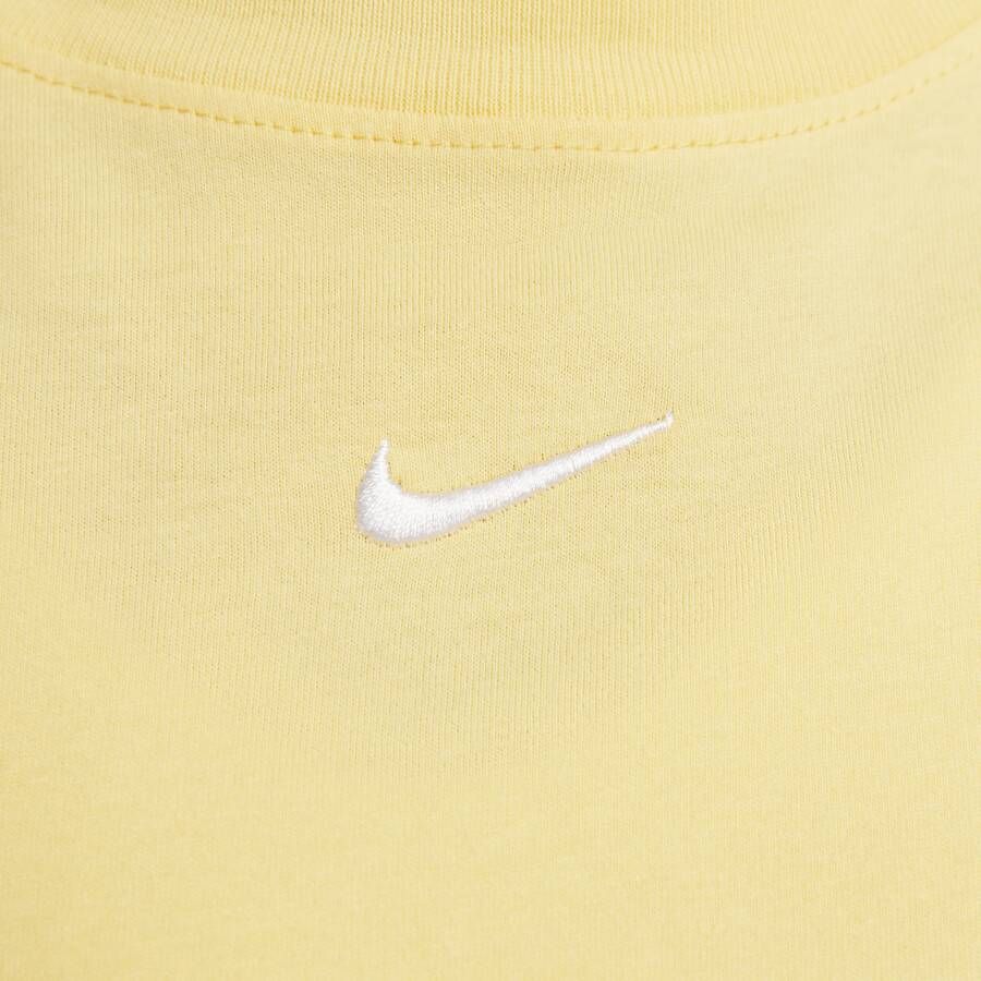 Nike Sportswear Chill Knit oversized T-shirtjurk Bruin