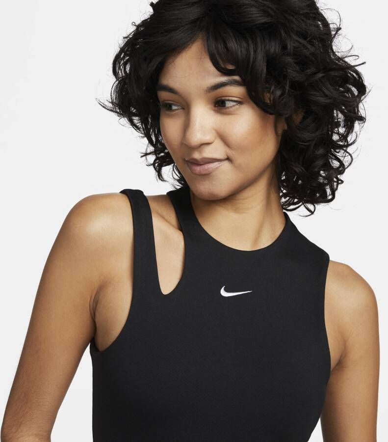 Nike Sportswear Essential Tanktop-bodysuit voor dames Zwart