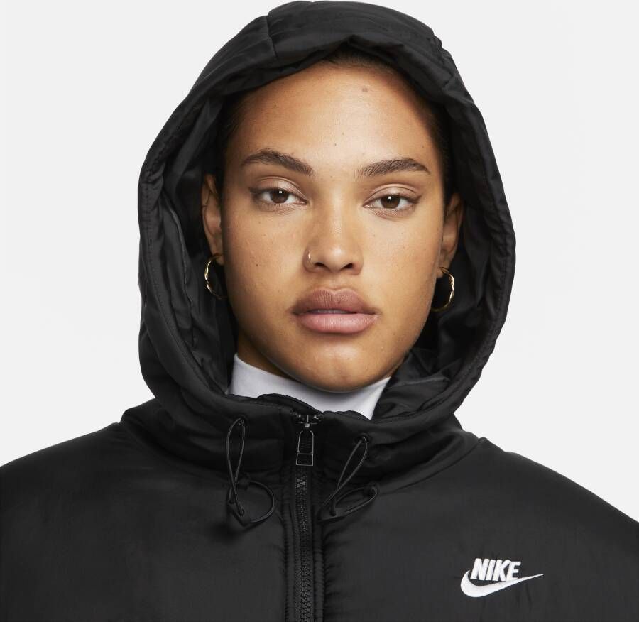 Nike Sportswear Essential Therma-FIT donsjas voor dames (Plus Size) Zwart