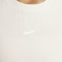 Nike Sportswear Chill Knit aansluitende korte tanktop met mini-rib voor dames Bruin - Thumbnail 4