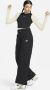 Nike Sportswear Chill Knit aansluitende korte tanktop met mini-rib voor dames Zwart - Thumbnail 5