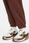 Nike Sportswear Essentials Zachte joggingbroek met hoge taille voor dames Bruin - Thumbnail 6