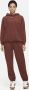 Nike Sportswear Essentials Zachte joggingbroek met hoge taille voor dames Bruin - Thumbnail 7