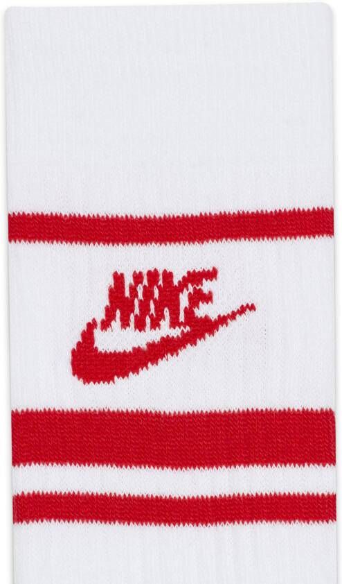 Nike Sportswear Dri-FIT Everyday Essential crew sokken (3 paar) Wit