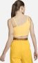 Nike Sportswear Everyday Modern Asymmetrical Crop Tank Tanktops Kleding TOPAZ GOLD UNIVERSITY GOLD maat: XS beschikbare maaten:XS S M L - Thumbnail 2