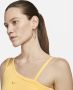 Nike Sportswear Everyday Modern Asymmetrical Crop Tank Tanktops Kleding TOPAZ GOLD UNIVERSITY GOLD maat: XS beschikbare maaten:XS S M L - Thumbnail 3