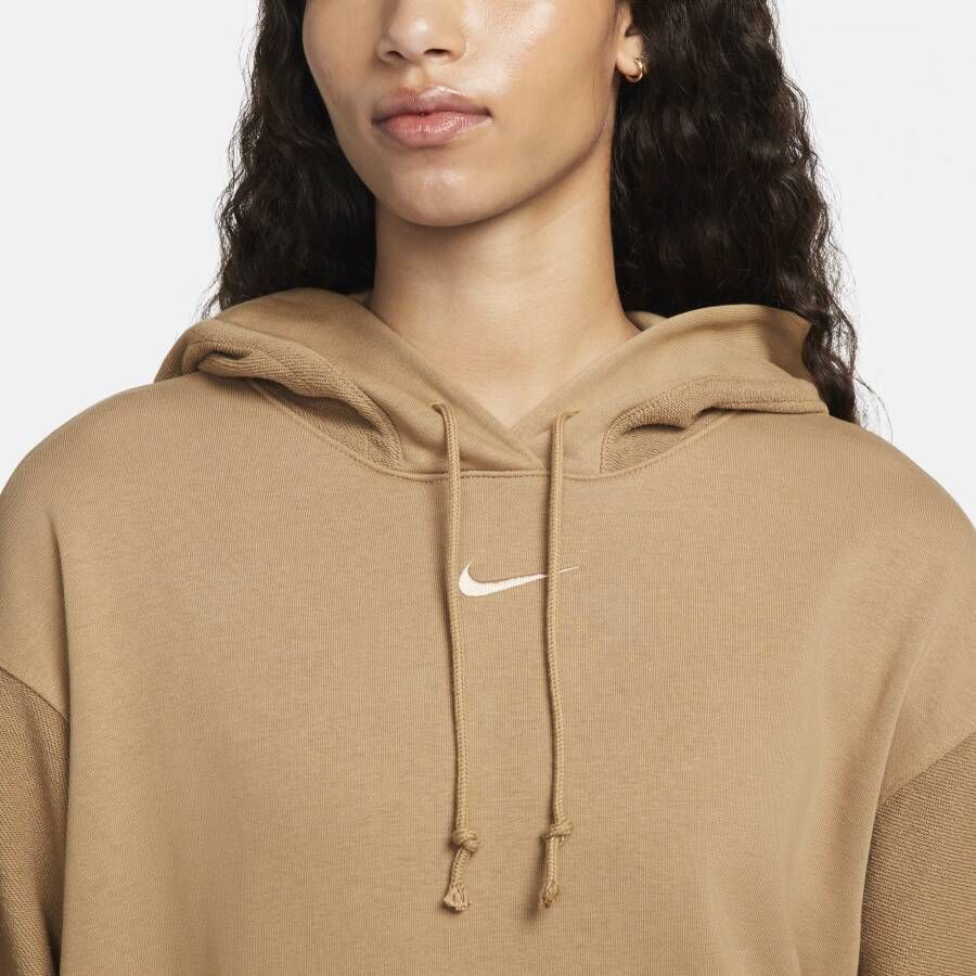 Nike Sportswear Everyday Modern Fleecehoodie voor dames Bruin
