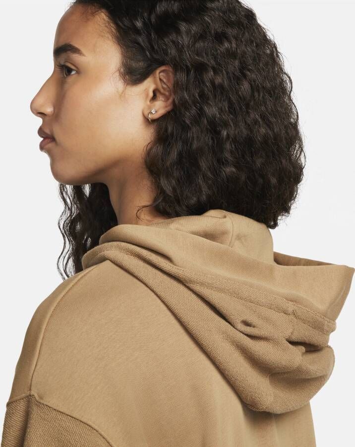 Nike Sportswear Everyday Modern Fleecehoodie voor dames Bruin