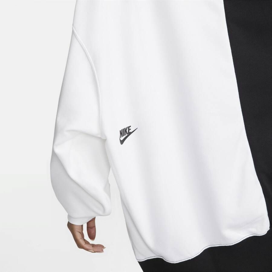 Nike Sportswear Extra oversized danssweatshirt van fleece Zwart