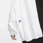 Nike Sportswear Extra oversized danssweatshirt van fleece Zwart - Thumbnail 5