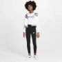 Nike Sportswear Favorites Legging met hoge taille voor meisjes Zwart - Thumbnail 7