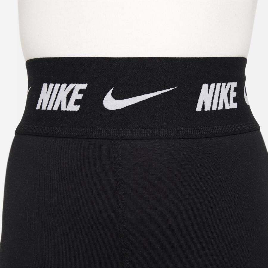 Nike Sportswear Favorites legging met hoge taille voor meisjes Zwart - Foto 3