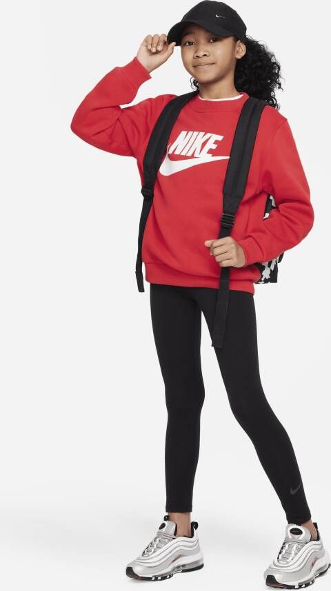 Nike Sportswear Favorites legging met hoge taille voor meisjes Zwart - Foto 5