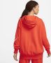 Nike Sportswear Fleecehoodie met rits voor dames Rood - Thumbnail 2