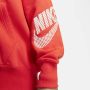Nike Sportswear Fleecehoodie met rits voor dames Rood - Thumbnail 4