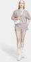 Nike Sportswear Geribde jersey damestop met korte mouwen Bruin - Thumbnail 5
