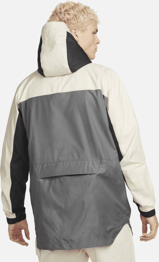 Nike Sportswear Geweven herenjack Grijs