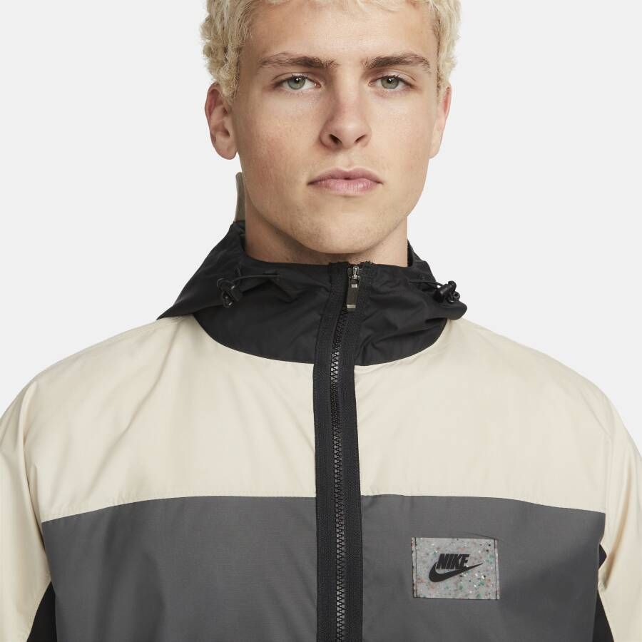 Nike Sportswear Geweven herenjack Grijs