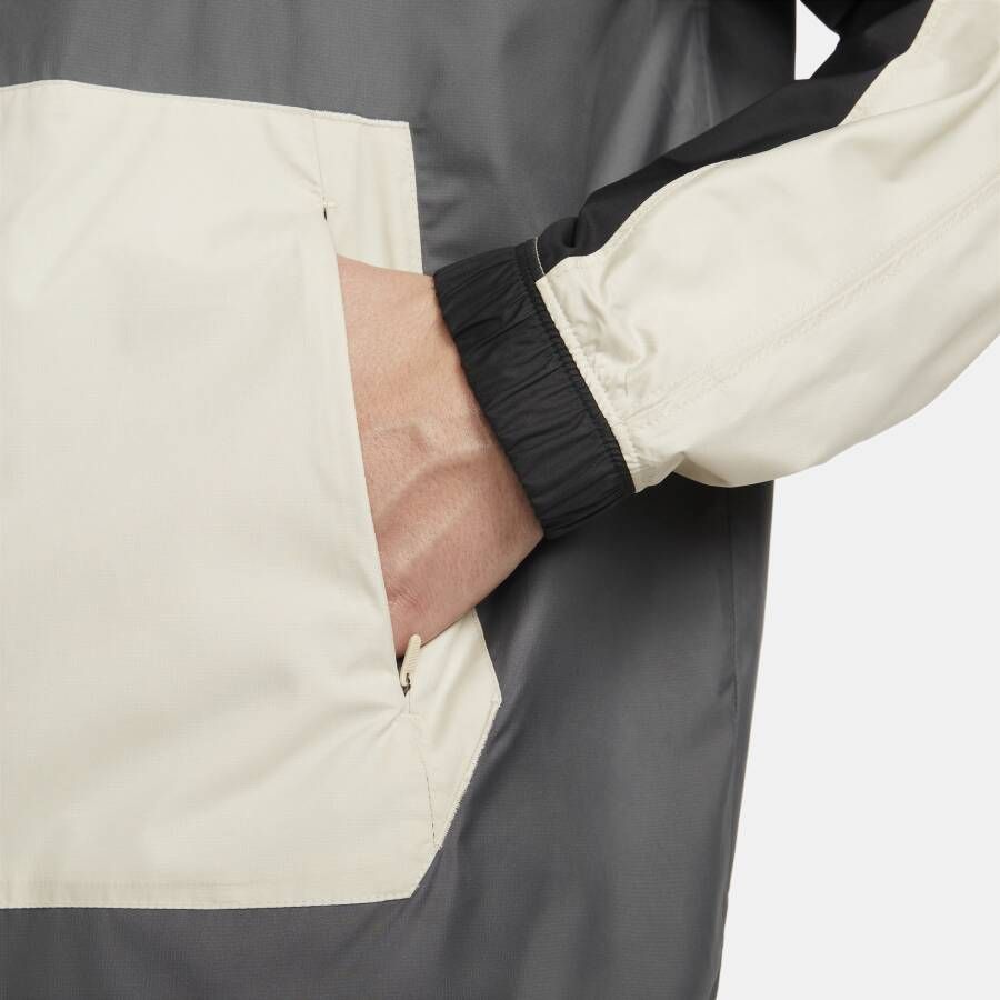 Nike Sportswear Geweven herenjack Grijs