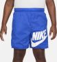 Nike Sportswear Geweven jongensshorts (ruimere maten) Blauw - Thumbnail 2