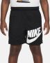 Nike Sportswear Geweven jongensshorts (ruimere maten) Zwart - Thumbnail 2