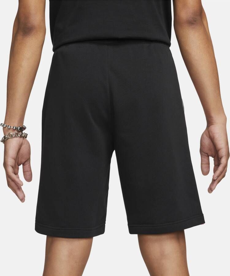 Nike Sportswear herenshorts van sweatstof met herhaald patroon Zwart - Foto 3