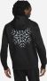 Nike Sport Hoodie met Sneeuwvlokkenprint Black Heren - Thumbnail 2