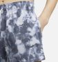 Nike Sportswear jersey damesshorts met wave-dye Grijs - Thumbnail 4