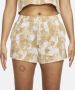 Nike Sportswear jersey damesshorts met wave-dye Wit - Thumbnail 2