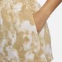 Nike Sportswear jersey damesshorts met wave-dye Wit - Thumbnail 4