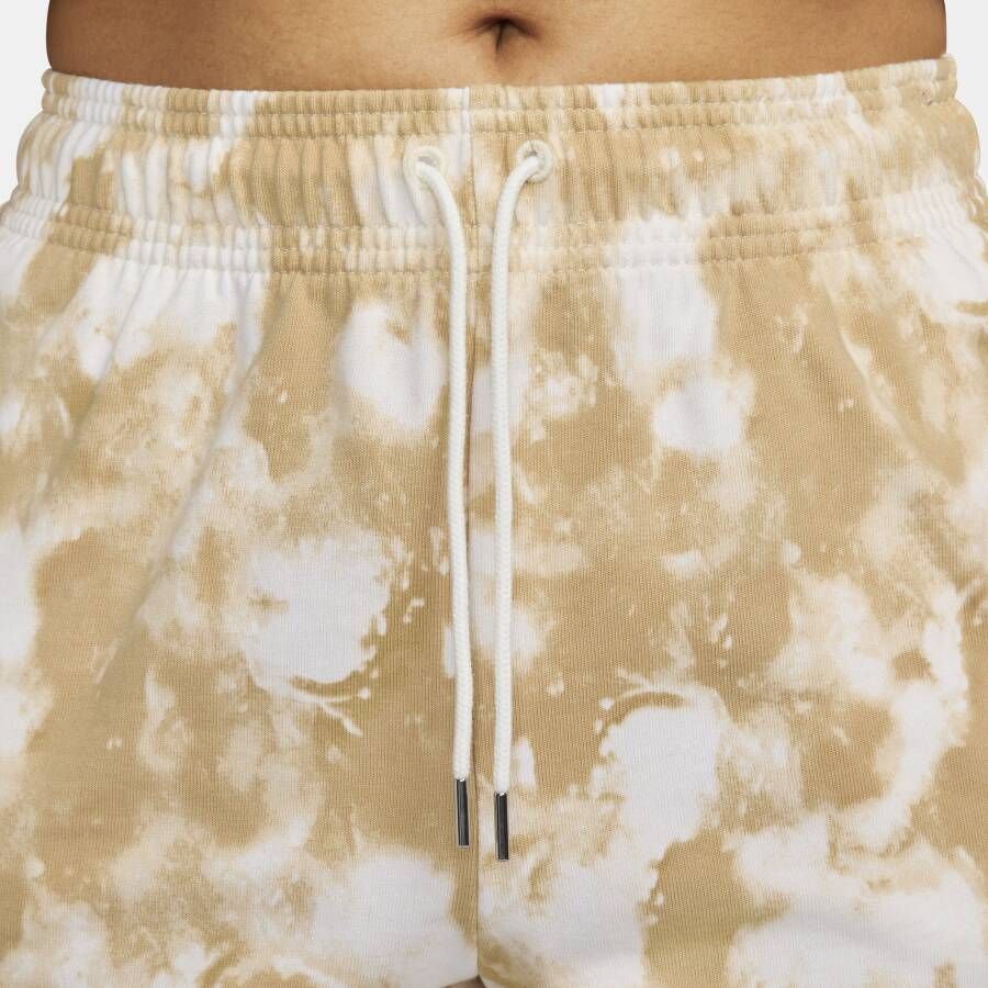 Nike Sportswear jersey damesshorts met wave-dye Wit