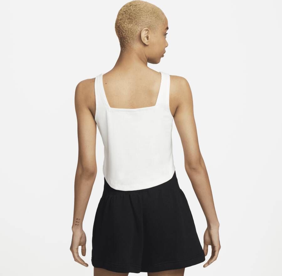 Nike Sportswear jersey tanktop voor dames Wit