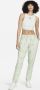 Nike Sportswear Joggingbroek met halfhoge taille en wolkenprint voor dames Groen - Thumbnail 5