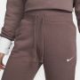 Nike Sportswear Phoenix Fleece Joggingbroek van fleece met hoge taille voor dames Bruin - Thumbnail 5