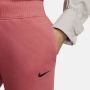 Nike Sportswear High-waisted Fleece Joggers Trainingsbroeken Kleding ADOBE BLACK maat: L beschikbare maaten:XS L XL - Thumbnail 3