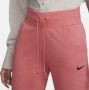 Nike Sportswear High-waisted Fleece Joggers Trainingsbroeken Kleding ADOBE BLACK maat: L beschikbare maaten:XS L XL - Thumbnail 5
