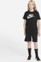 Nike Sportswear Katoenen T-shirt voor kids Zwart - Thumbnail 6