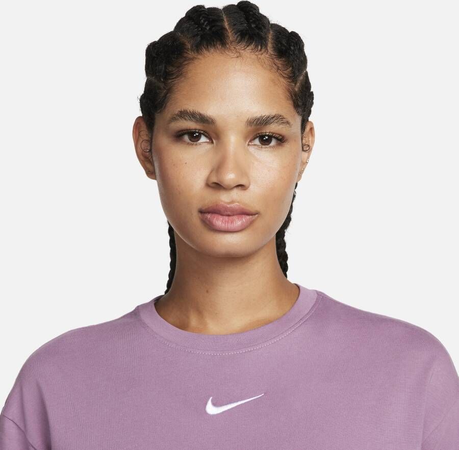 Nike Sportswear Kort T-shirt voor dames Paars