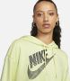 Nike Sportswear Korte danshoodie van fleece voor dames Groen - Thumbnail 3