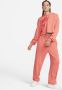 Nike Sportswear Korte danshoodie van fleece voor dames Oranje - Thumbnail 5