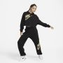 Nike Sportswear Korte danshoodie van fleece voor dames Zwart - Thumbnail 5