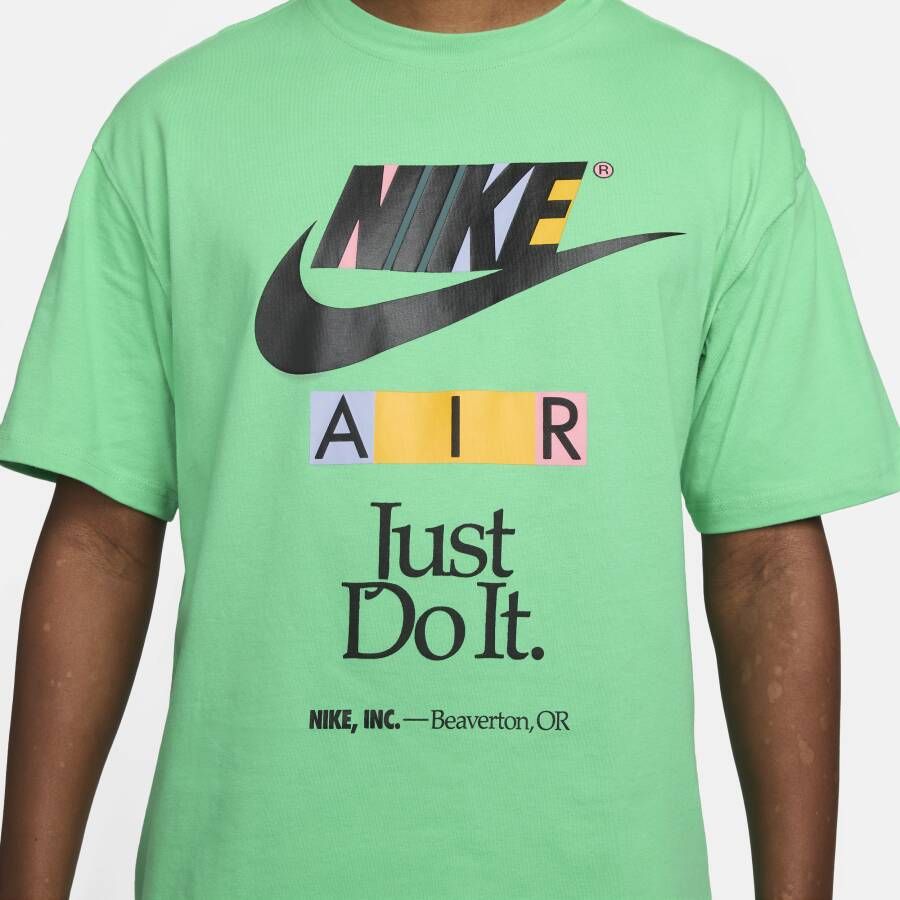 Nike Sportswear Max90 T-shirt voor heren Groen