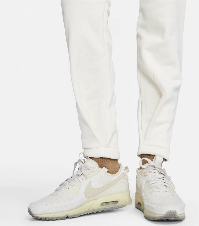 Nike Sportswear Modern Fleece Damesbroek van sweatstof met hoge taille Wit