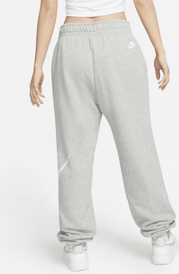 Nike Sportswear Oversized dansbroek van fleece voor dames Grijs
