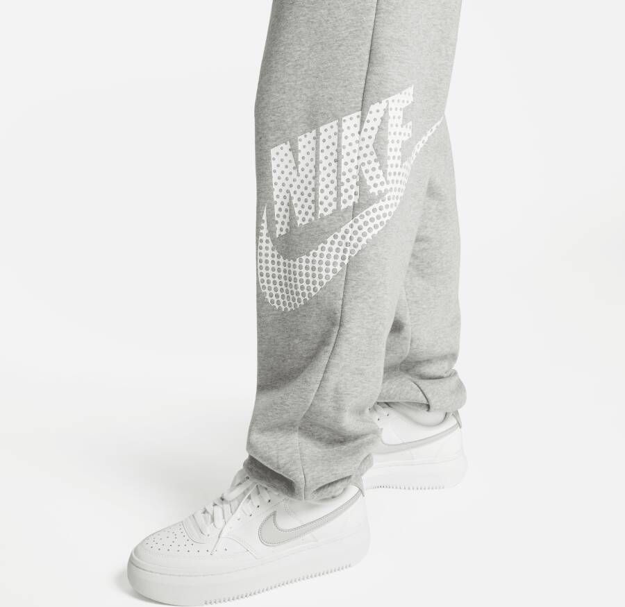 Nike Sportswear Oversized dansbroek van fleece voor dames Grijs