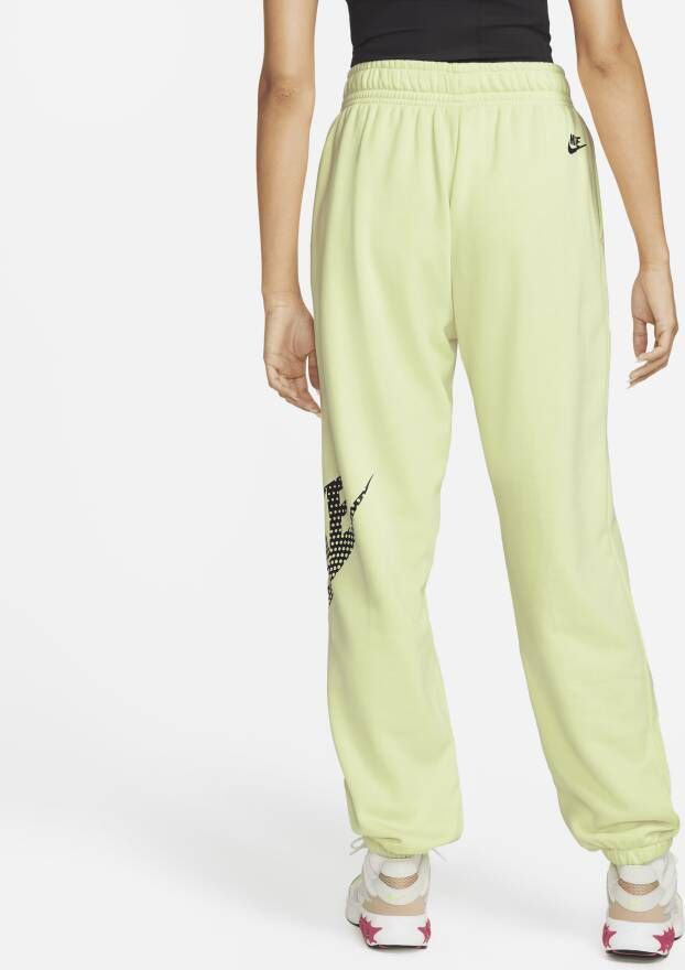 Nike Sportswear Oversized dansbroek van fleece voor dames Groen